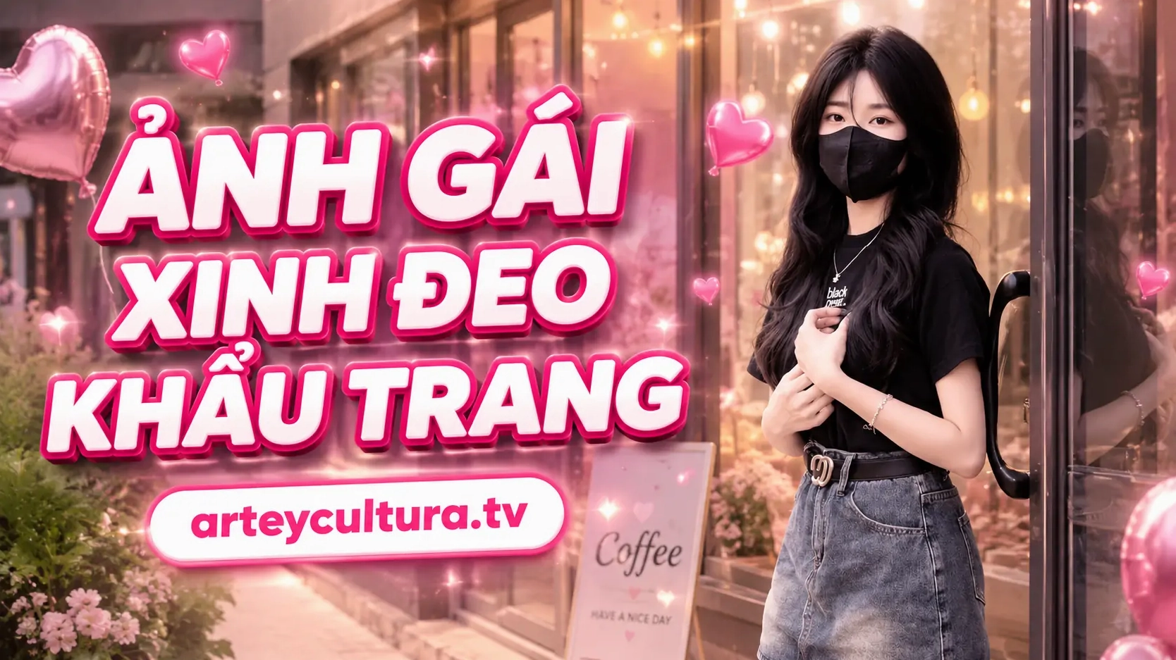 Gái xinh đeo khẩu trang: Vẻ đẹp ẩn sau lớp che chắn