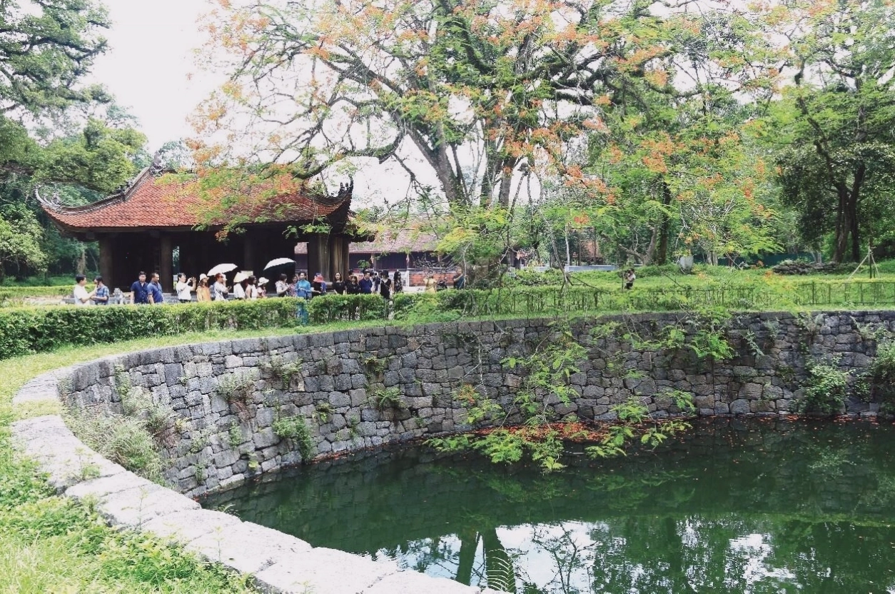 Giếng cổ thiêng liêng trong Khu di tích Lam Kinh
