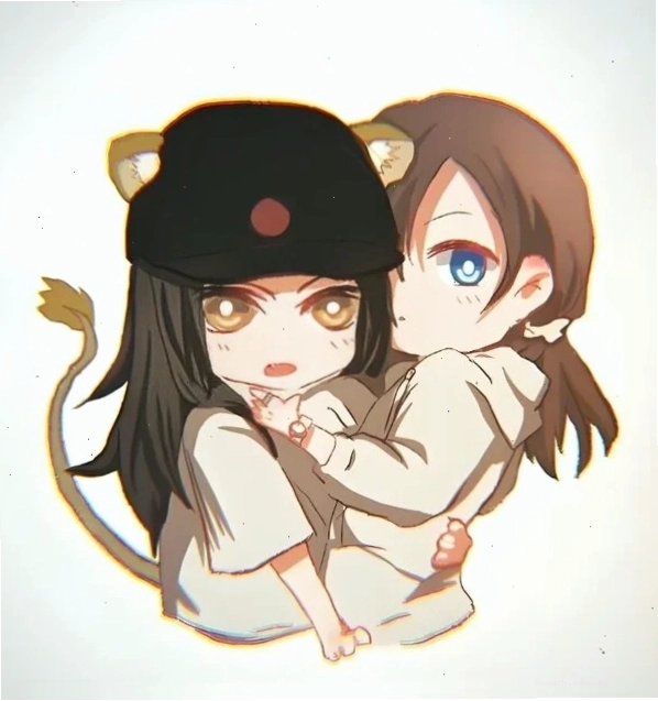 Hình ảnh anime đẹp mắt về hai nhân vật ôm nhau