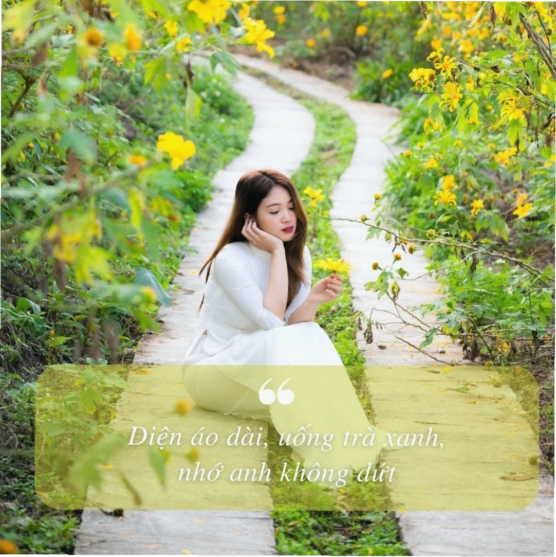 Hình ảnh cô gái mặc áo dài và những stt hay