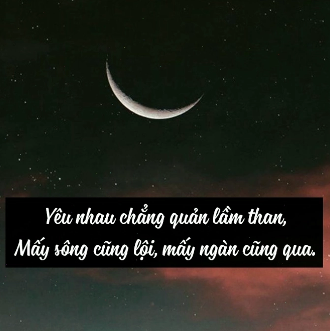 Hình ảnh hai con cò bay lượn tượng trưng cho tình yêu đôi lứa son sắt