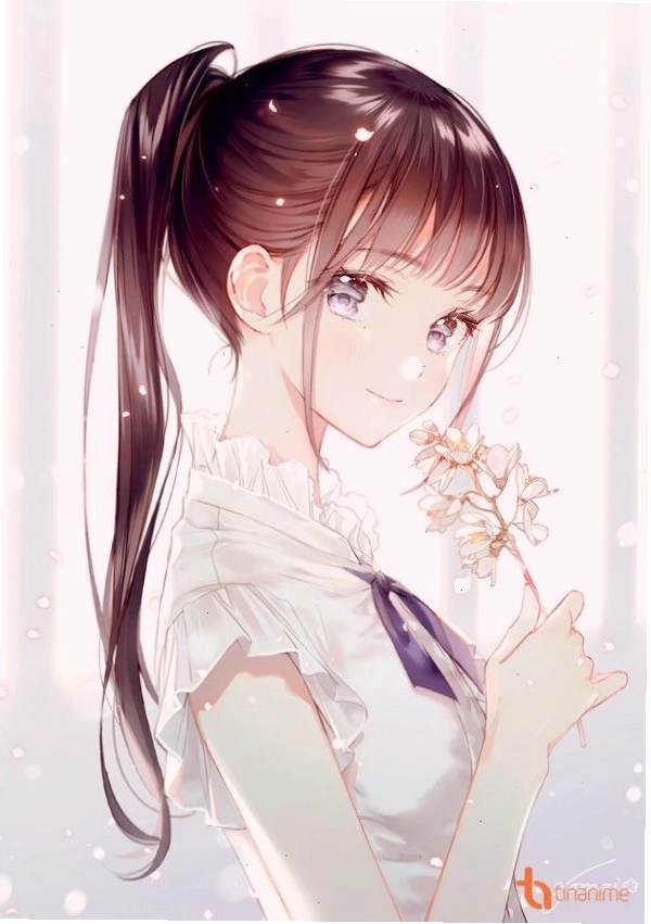 Hình ảnh hoa trong anime