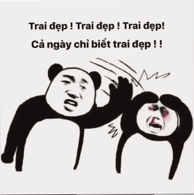 Hình ảnh minh họa một meme hài hước phổ biến trên mạng xã hội
