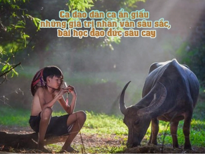 Hình ảnh minh họa về ca dao dân ca Việt Nam
