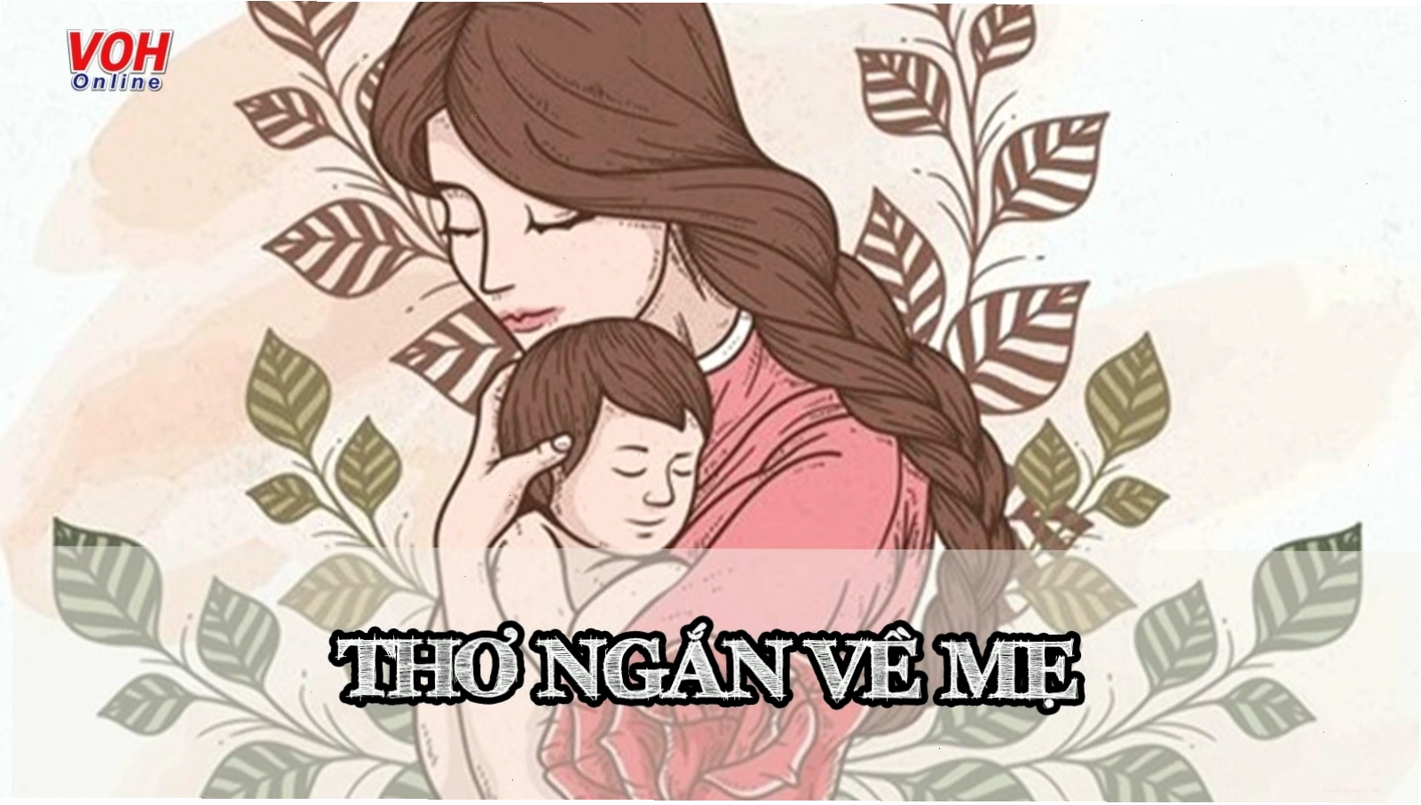 Hình ảnh người mẹ ôm con