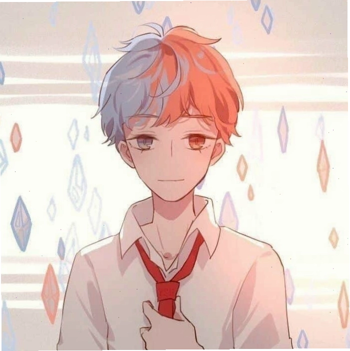 Hình Đôi Anime Cắt Sẵn dễ thương cho couple