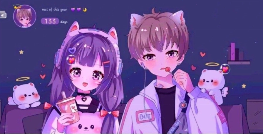 Hình nền Anime cô gái 3D ngồi bên cửa sổ