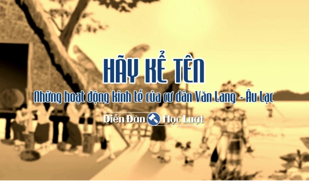 Hoạt động kinh tế của cư dân Văn Lang Âu Lạc tập trung vào nông nghiệp