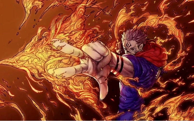 Jujutsu Kaisen 4K Sukuna wallpaper HD toàn cảnh