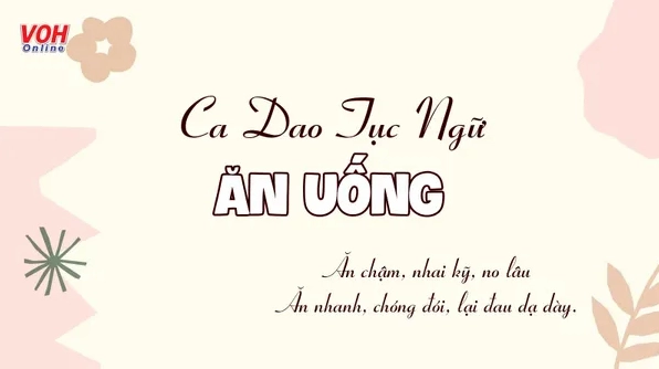 Kho tàng ca dao tục ngữ về ăn uống: Bài học từ bữa cơm gia đình