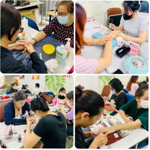 Khóa học nail cơ bản cho người mới bắt đầu với các kỹ thuật chăm sóc và sơn sửa móng