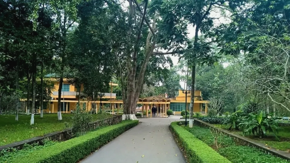 Không gian bên trong khu di tích K9 Đá Chông