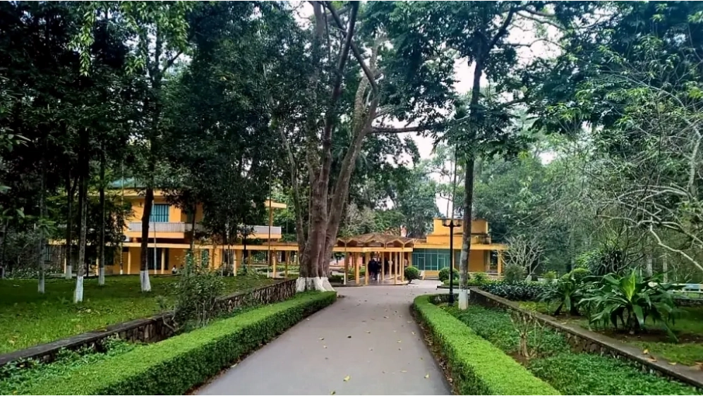 Không gian bên trong khu di tích K9 Đá Chông