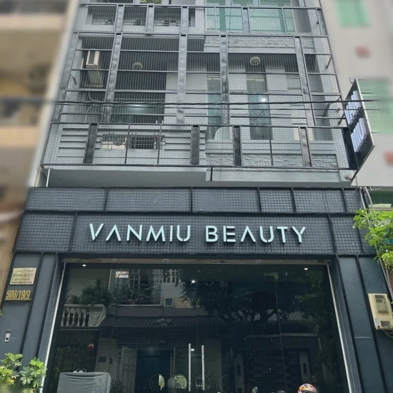 Không gian học tập tại trung tâm dạy trang điểm Vanmiu Beauty