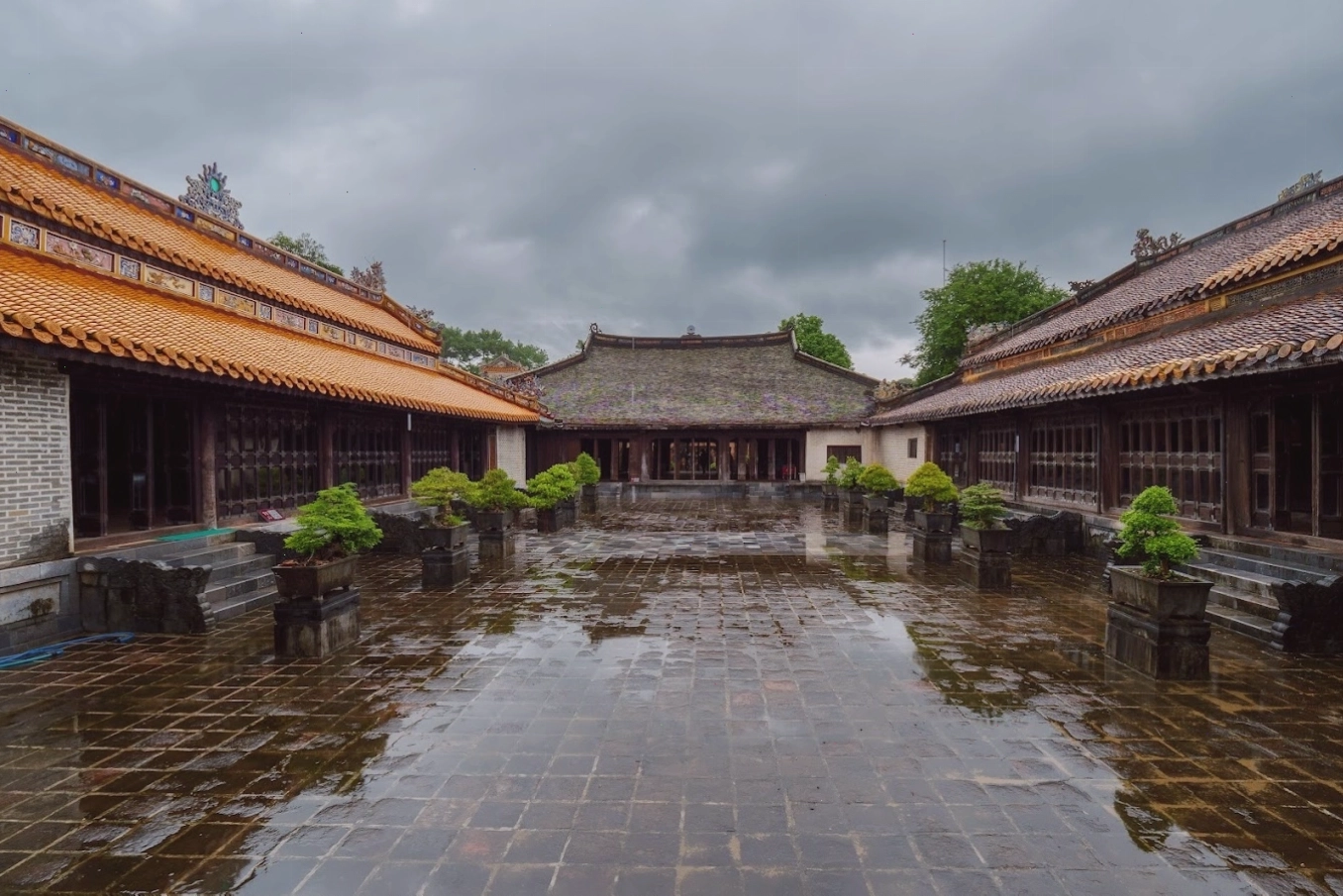 Khung cảnh thơ mộng tại Lăng Tự Đức