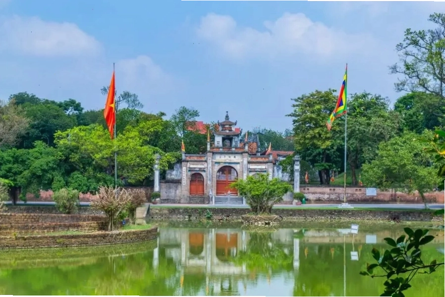 Khung cảnh yên bình tại Thành Cổ Loa