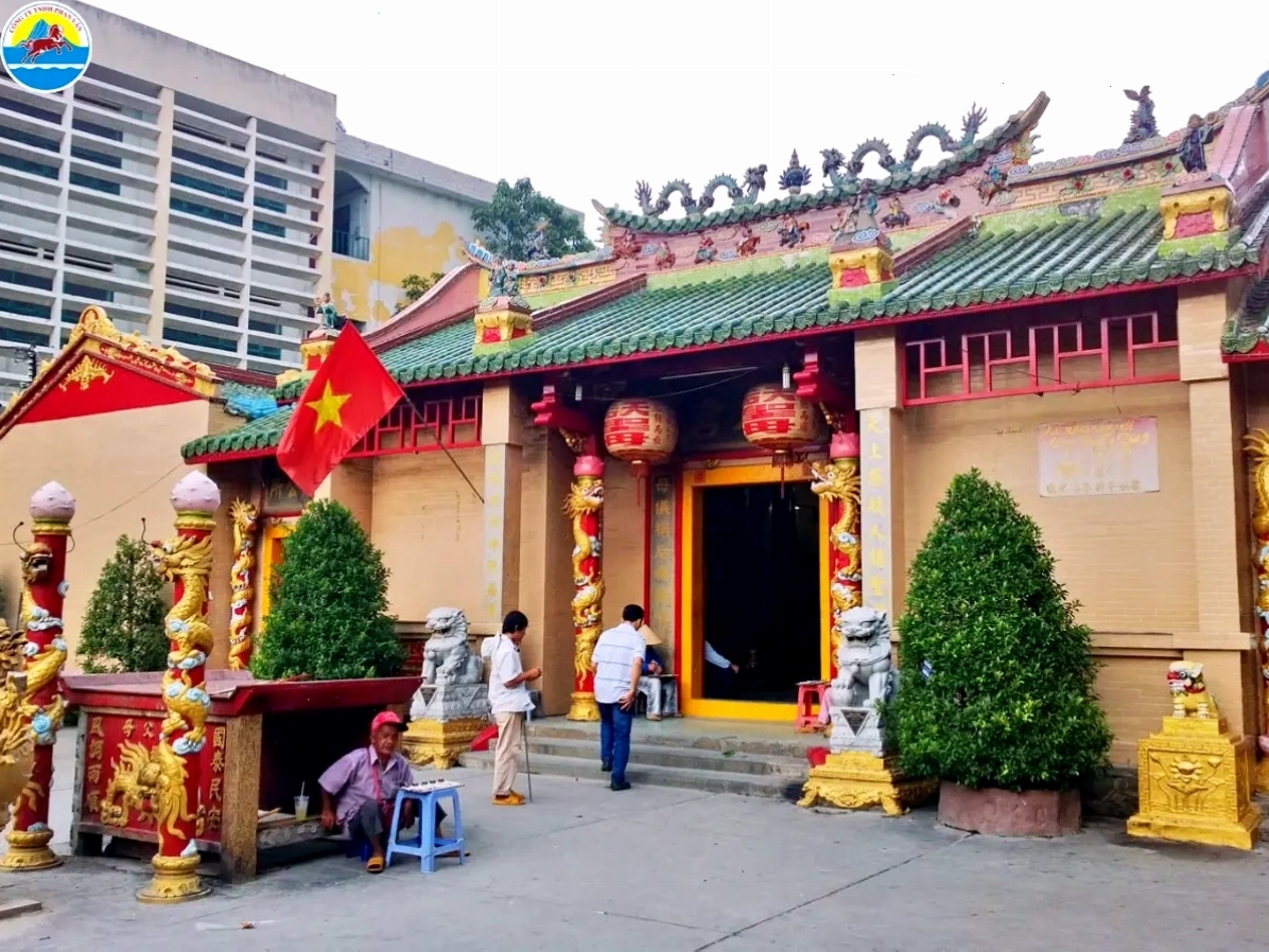 Kiến trúc cổ của một công trình lịch sử tại Bình Dương