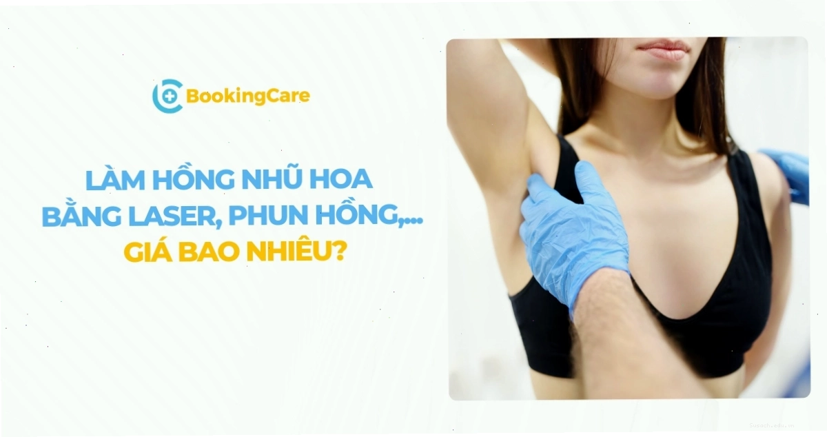 Làm hồng nhũ hoa giúp chị em tự tin hơn về vẻ đẹp cơ thể