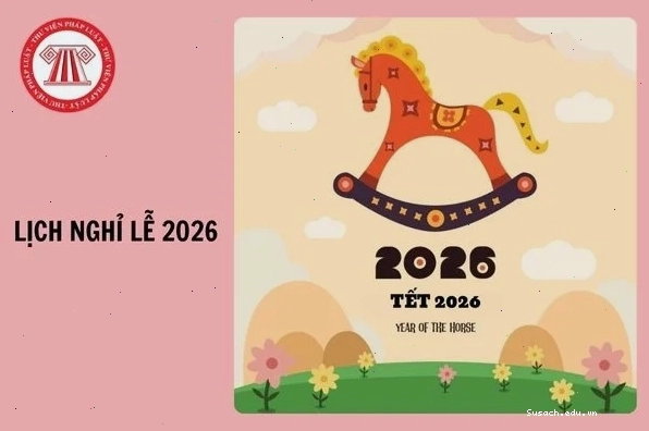 Lịch các ngày lễ trong năm 2026