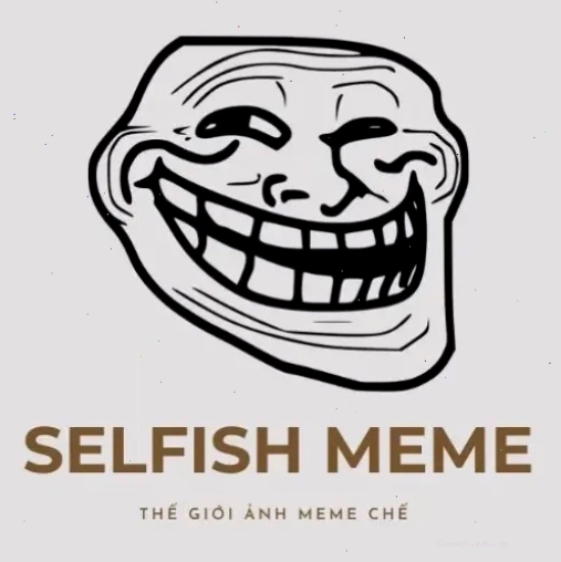 Logo Selfish Meme - Một biểu tượng đại diện có thể liên kết với các nội dung sáng tạo