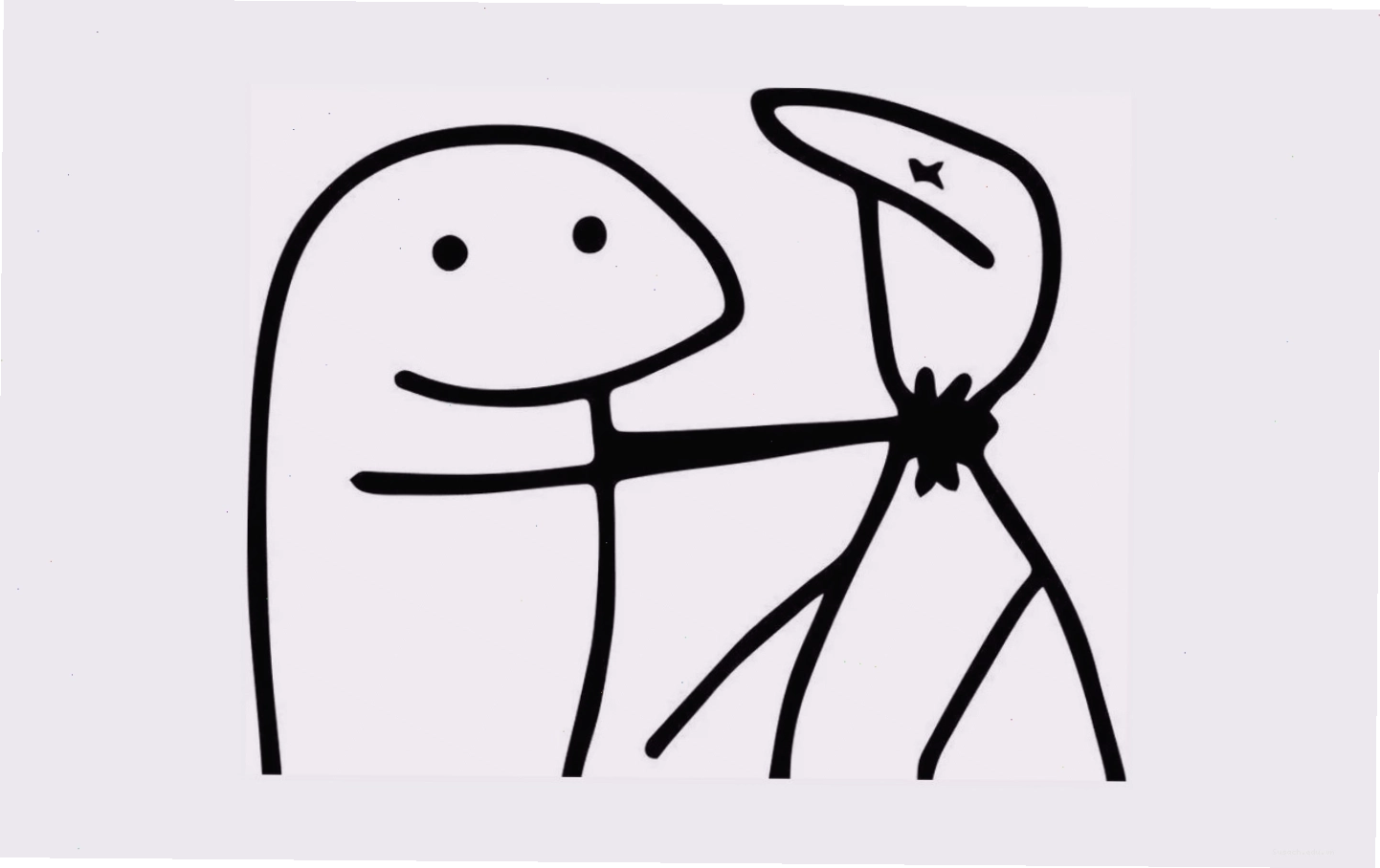Meme chú chó nằm dài với vẻ mặt chán nản