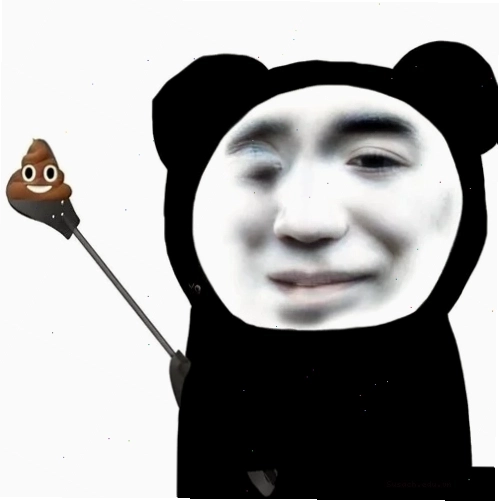Meme gấu trúc bựa với hành động hài hước