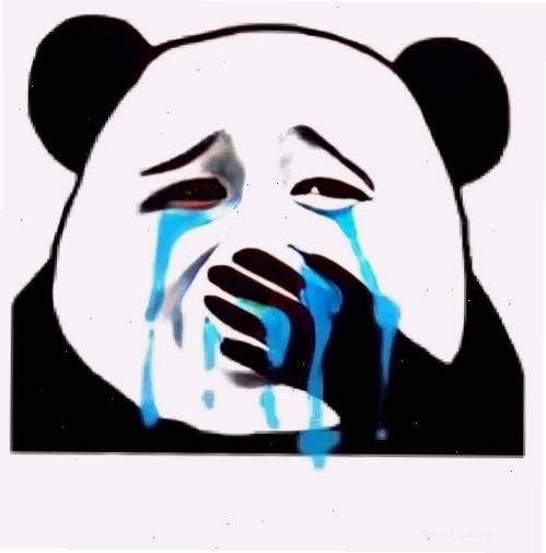 Meme gấu trúc khóc
