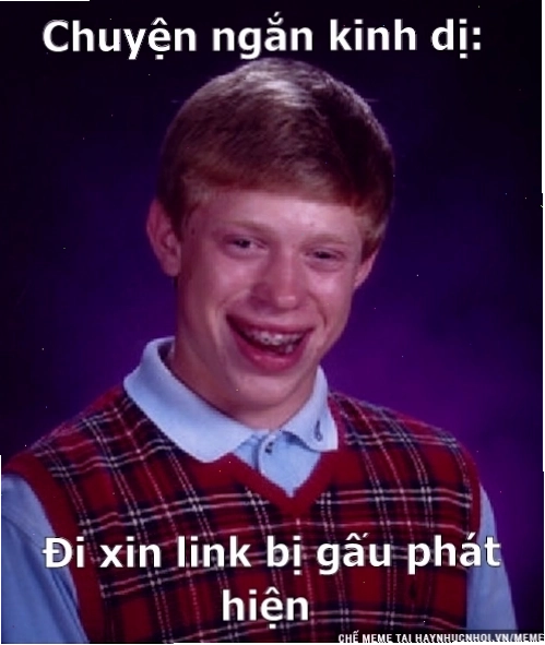 Meme khuôn mặt biểu cảm đòi link