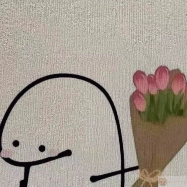 Meme tặng hoa tulip với phong cách lãng mạn