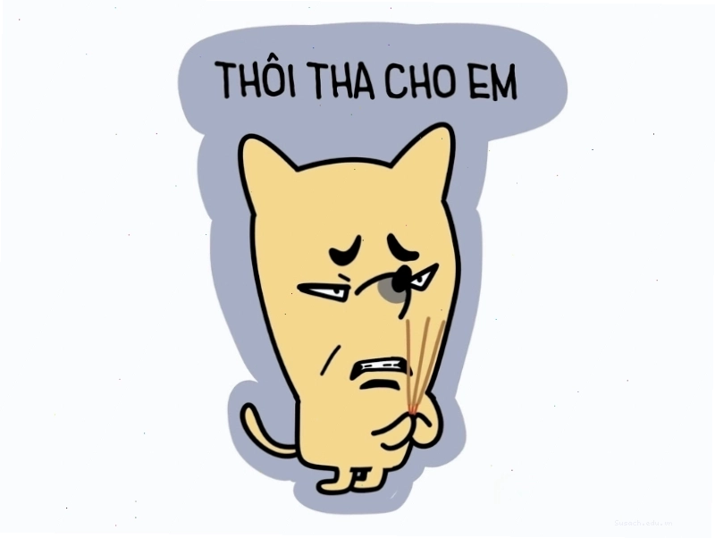 Meme "thôi tha cho em" thể hiện sự cầu xin được dừng lại