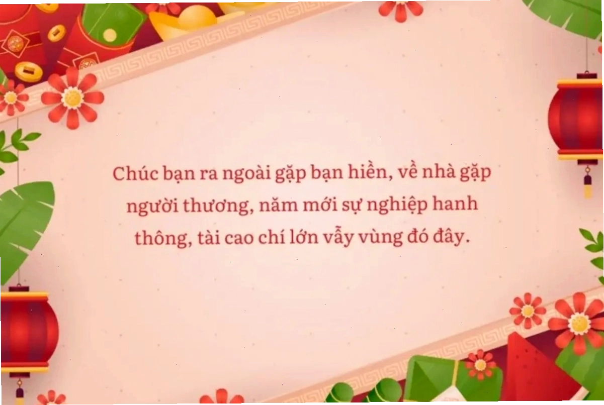 Meme từ lời chúc Tết bạn bè bá đạo