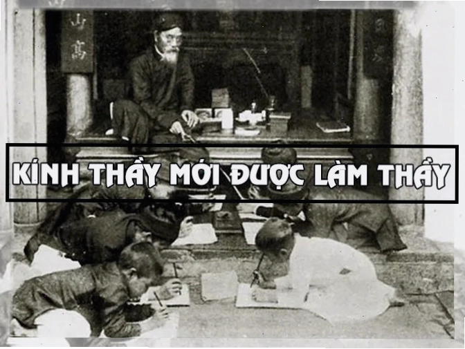 Minh họa về tình thầy trò trong các bài ca dao