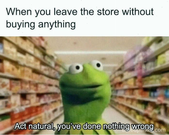 Một chiếc meme joke hài hước về cuộc sống hàng ngày, thể hiện sự mệt mỏi.