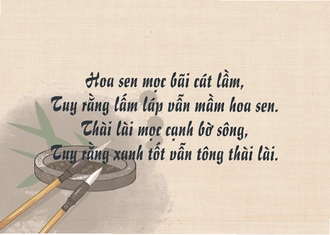 Người lớn dạy trẻ nhỏ về các giá trị đạo đức