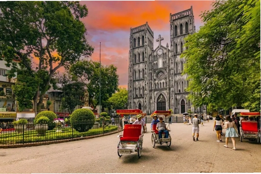Nhà thờ Lớn Hà Nội di tích lịch sử ở Hà Nội mang kiến trúc Gothic