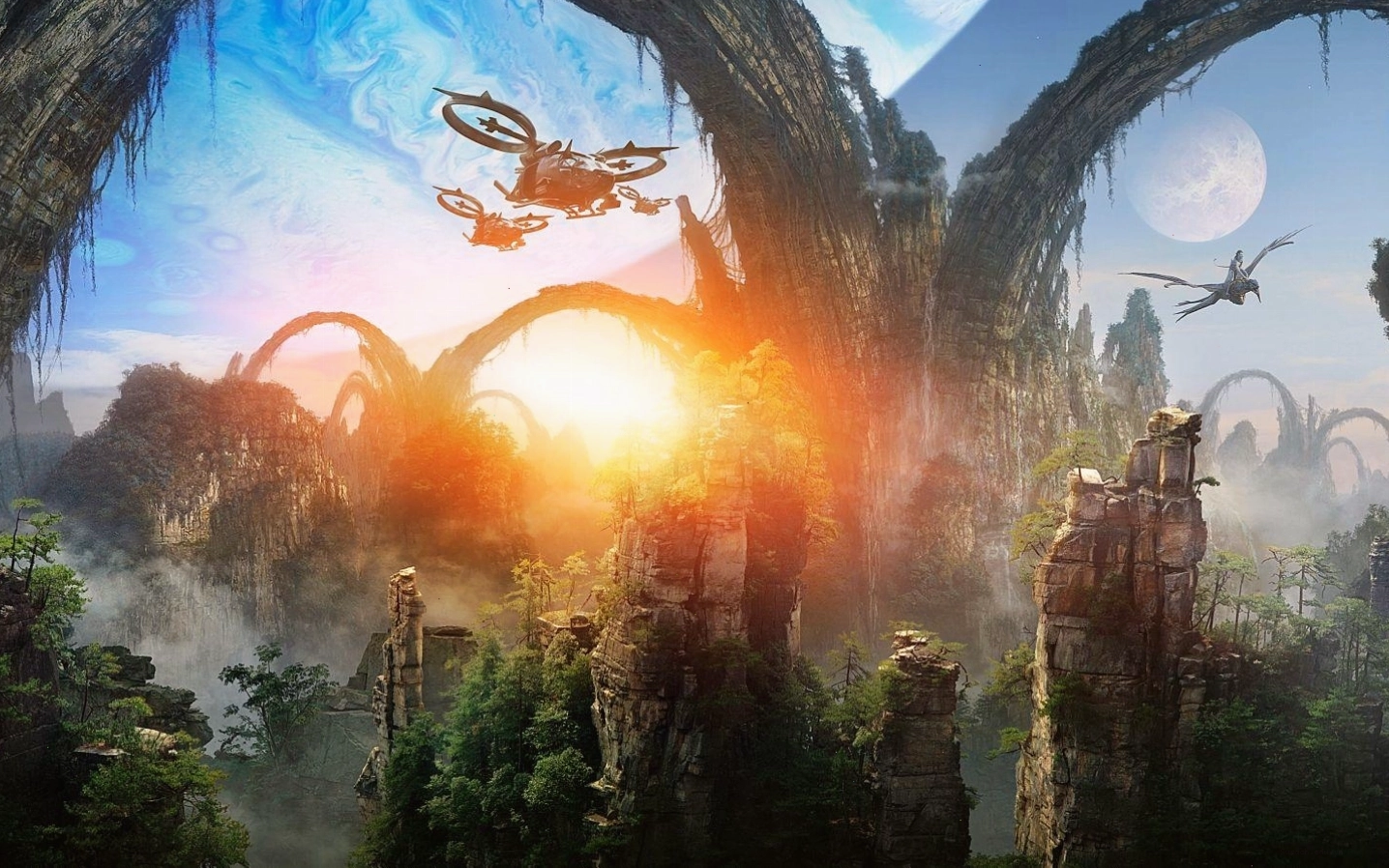 Nhân vật Na vi chiến đấu trong game Avatar Frontiers of Pandora