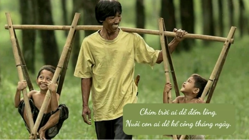Những câu tục ngữ Việt Nam ý nghĩa về tình cha mẹ
