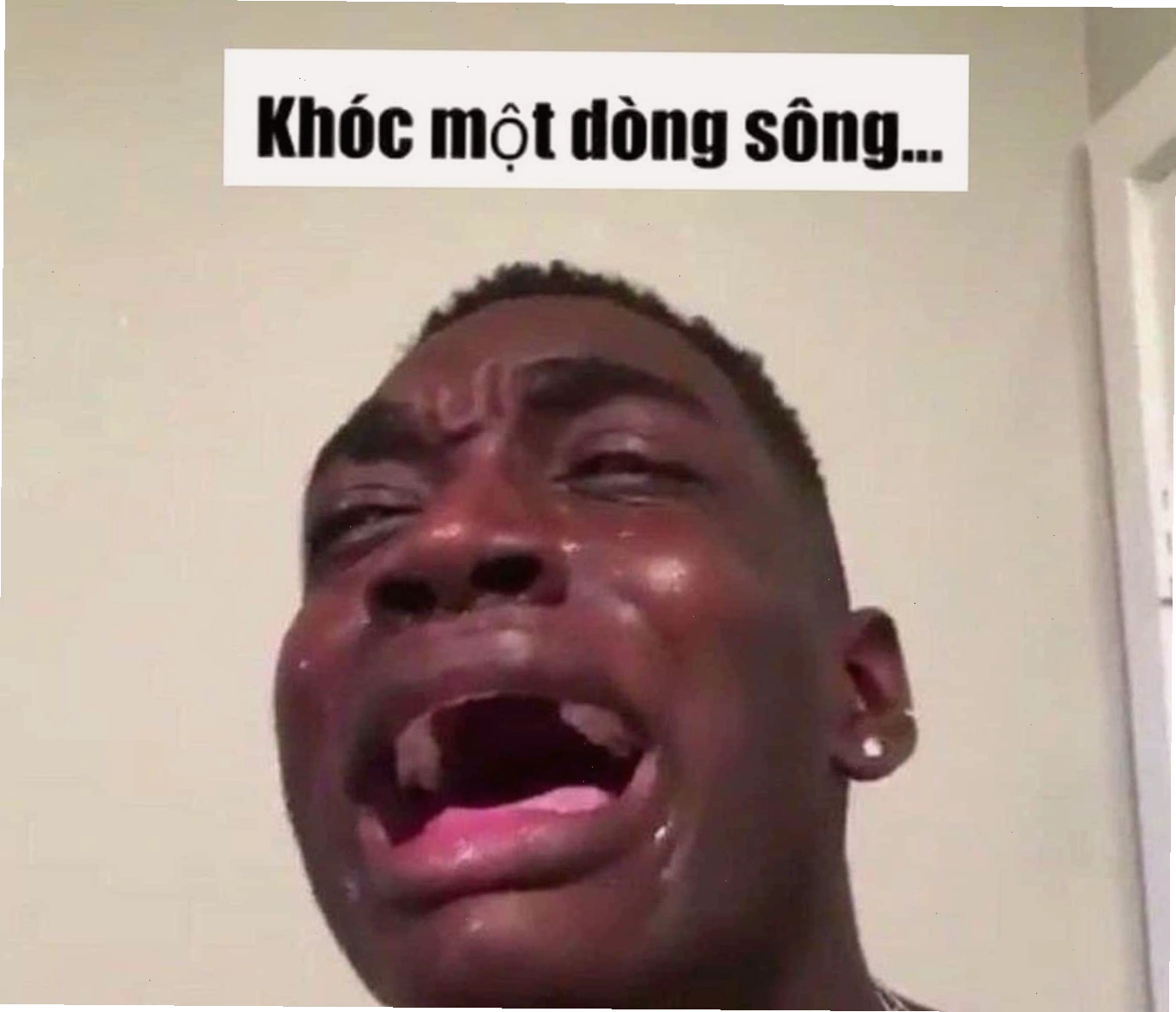 Những hình ảnh anh da đen khóc hài hước nhất