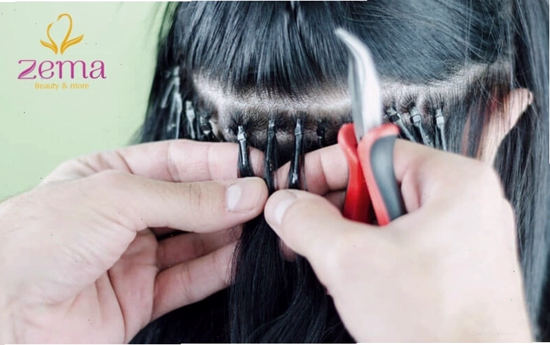 Nối kẹp chì gây nặng đầu và đứt tóc thật