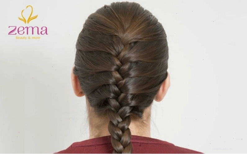 Nối tóc bao nhiêu tiền với kiểu tết đuôi sam ?