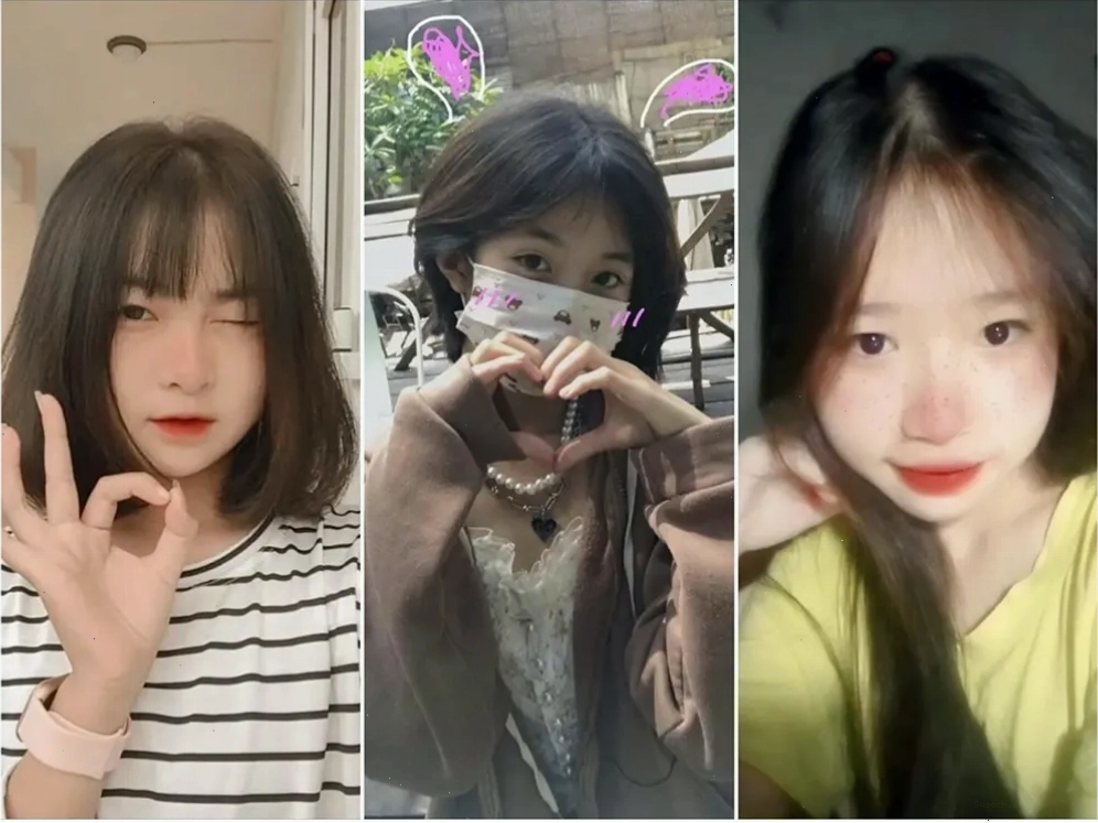 Nữ sinh lớp 6 với nụ cười tươi tắn, thể hiện nét hồn nhiên