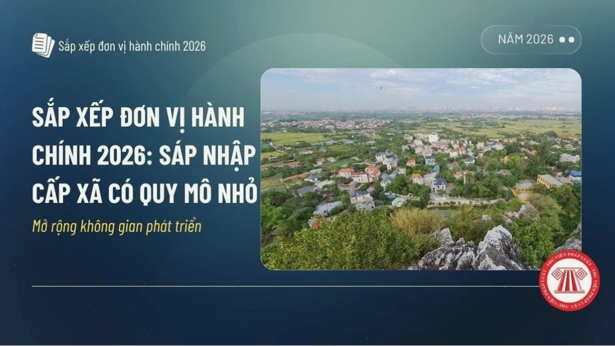 Sắp xếp đơn vị hành chính