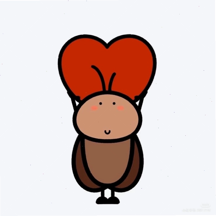 Sticker con gián dùng trang trí cá nhân
