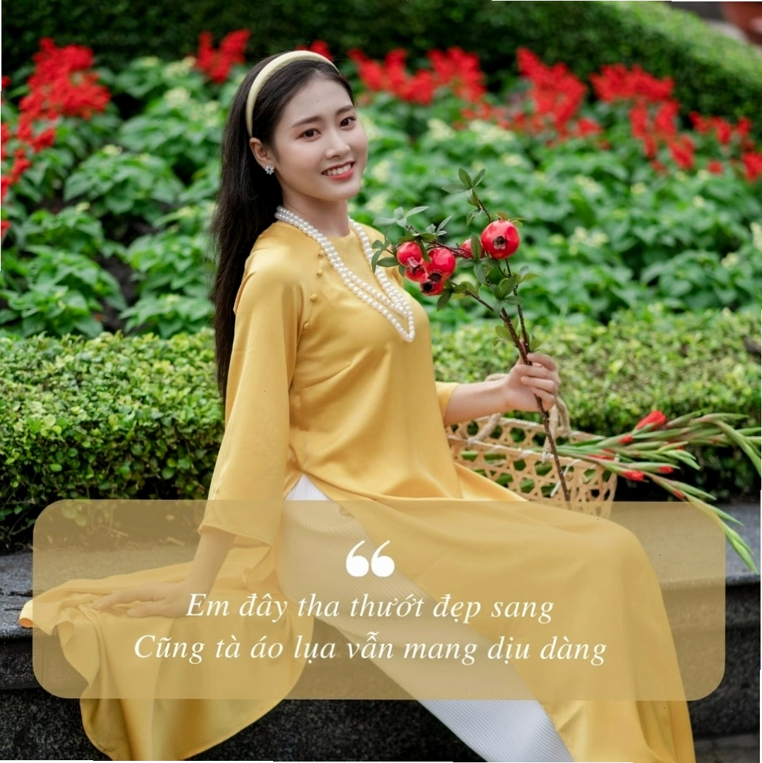 Stt áo dài đẹp và ý nghĩa