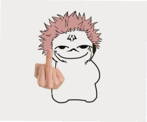 Sukuna meme với ánh mắt sắc lẹm