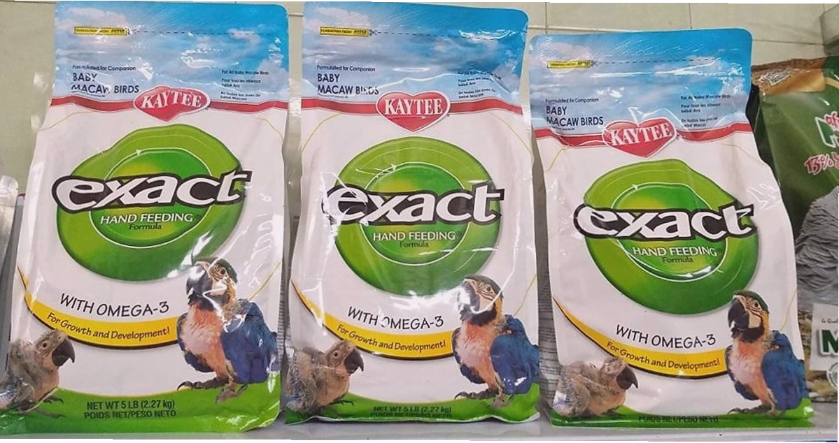 Thức ăn Kaytee Exact cho vẹt non
