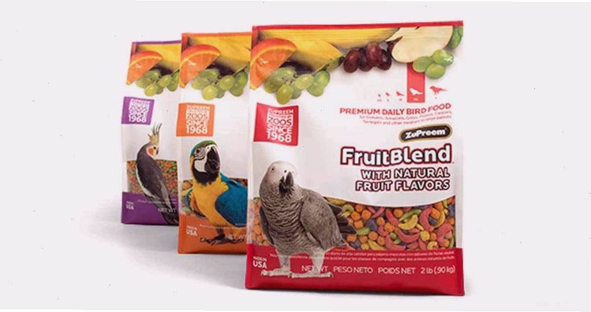 Thức ăn Zupreem FruitBlend hương vị trái cây