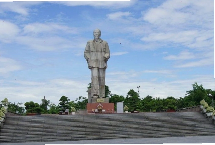 Toàn cảnh một di tích lịch sử tại Nghệ An nhìn từ trên cao