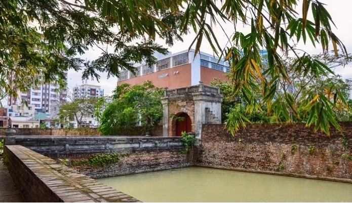 Toàn cảnh Thành Điện Hải nhìn từ trên cao