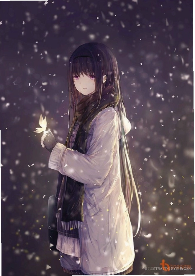 Trải nghiệm độc đáo với hình ảnh anime màu đen